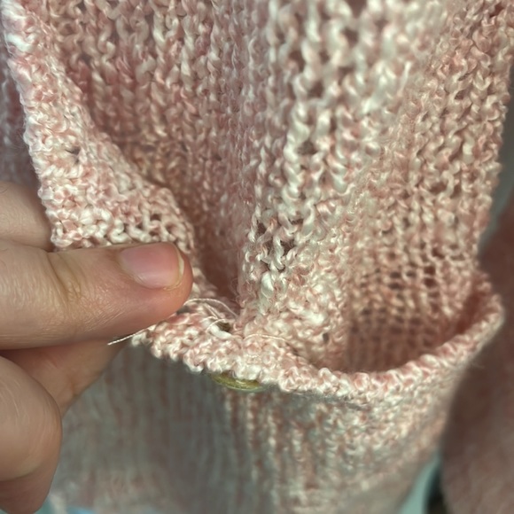 San Francisco Blush Pink Cowl Neck Sweater Size M NWOT - Picture 10 of 15